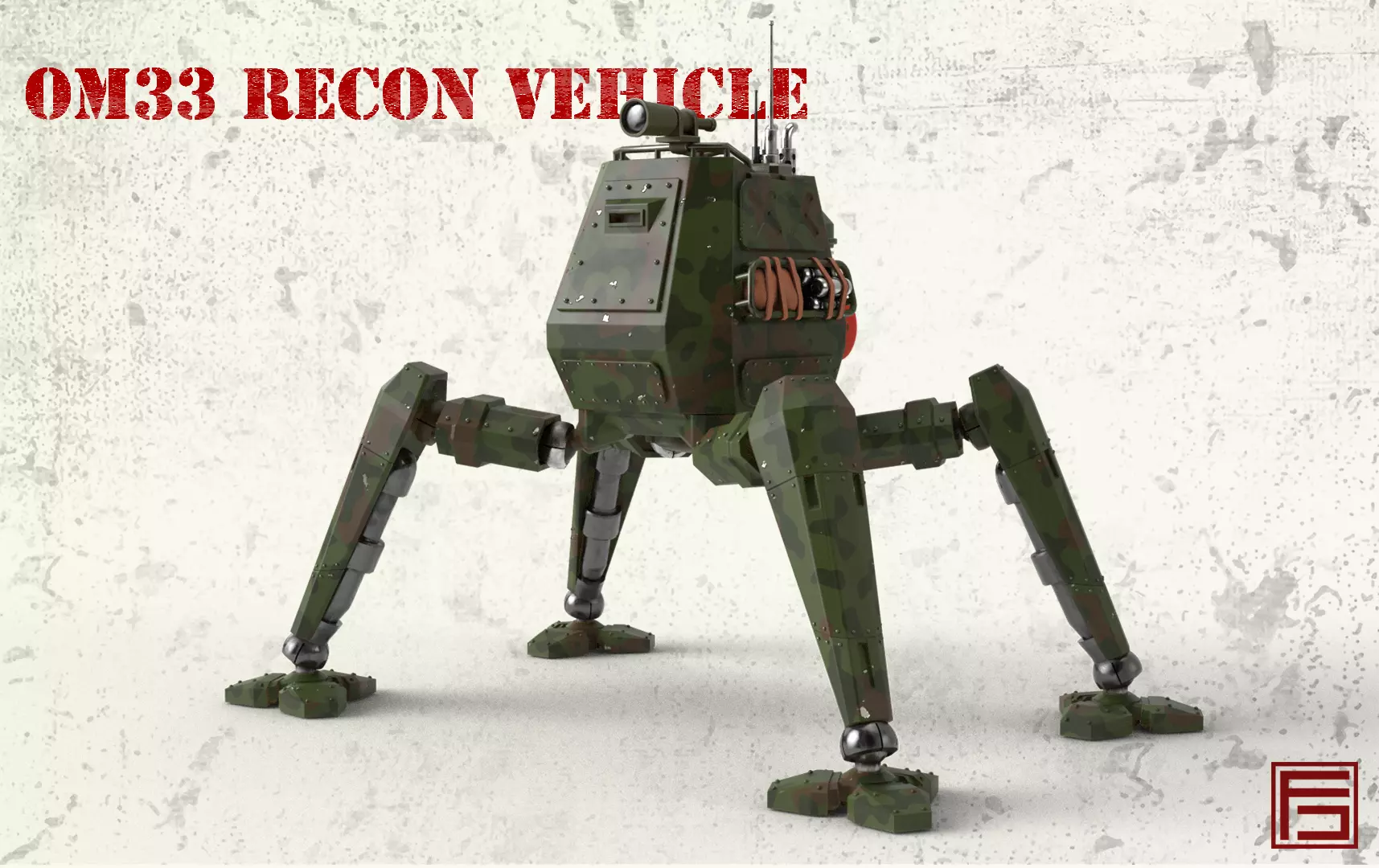 OM33 RECON VEHICLE 3D print model_0