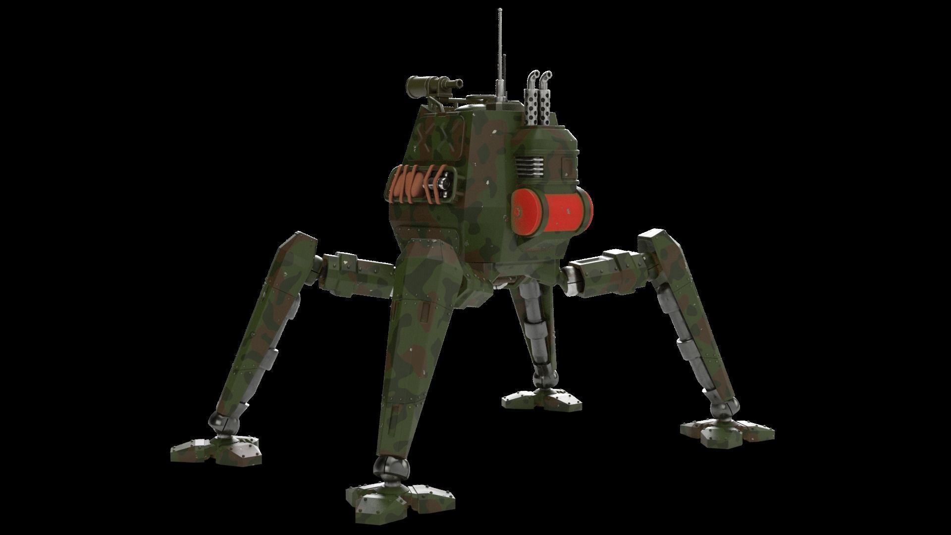 OM33 RECON VEHICLE 3D print model_2