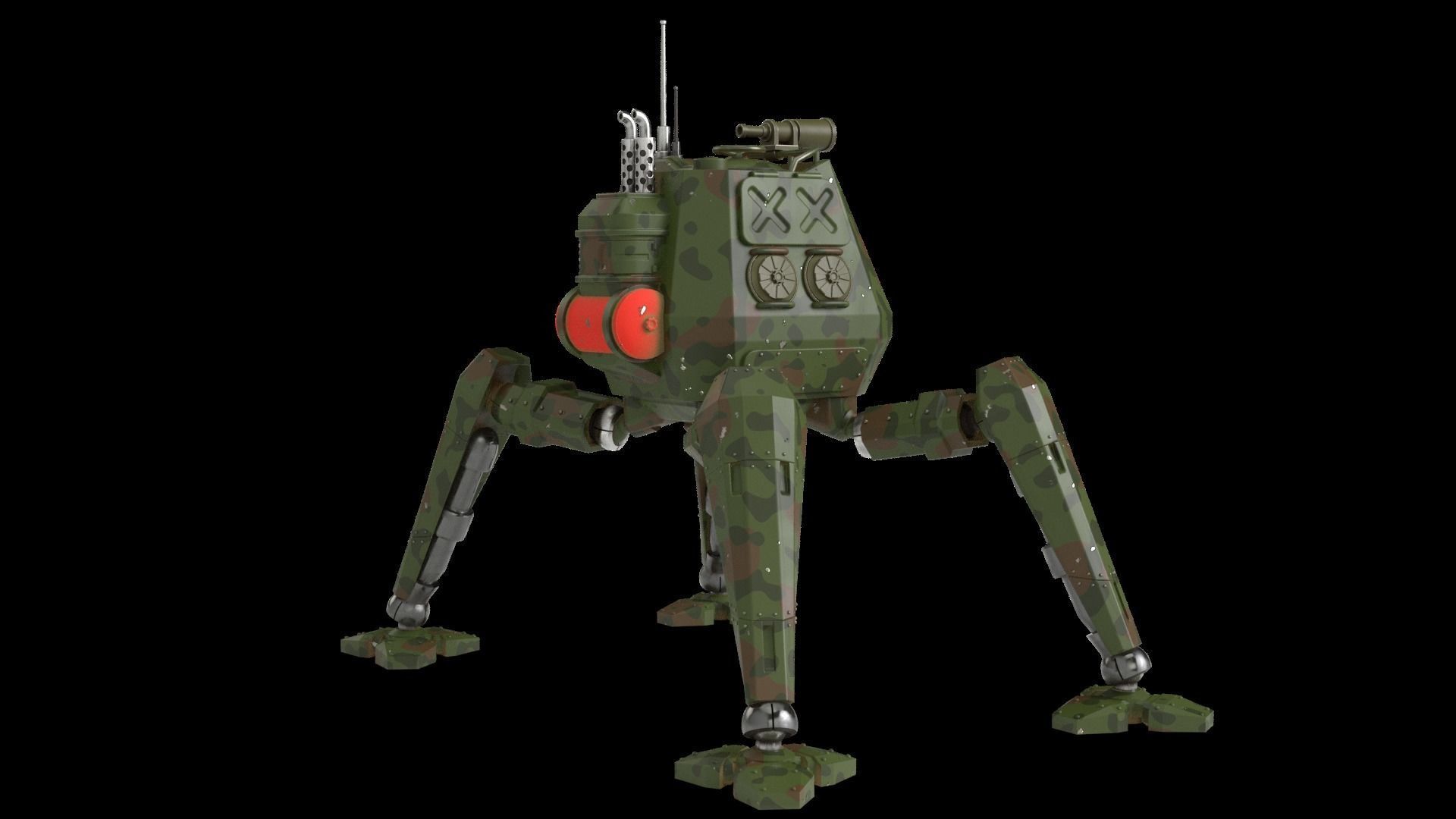 OM33 RECON VEHICLE 3D print model_3