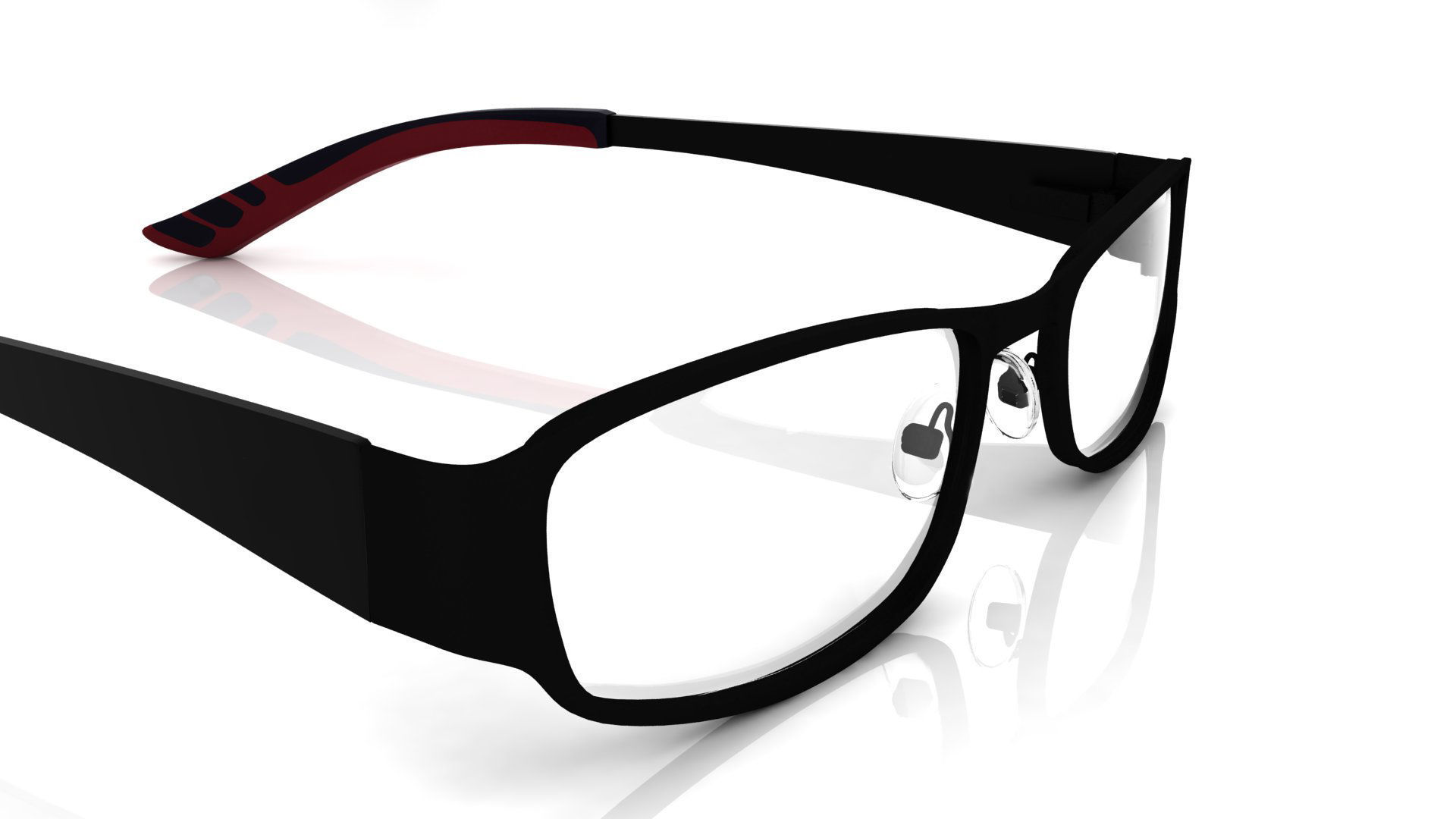Eyeglasses for Men and Women 3D print model_3