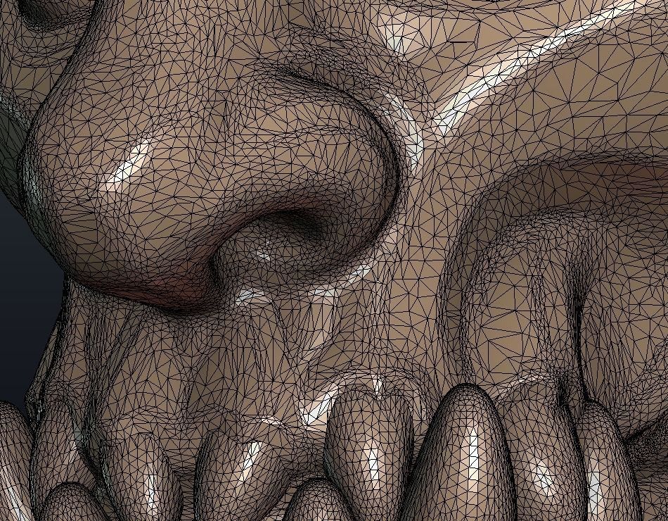 Demon Head 3D print model_17