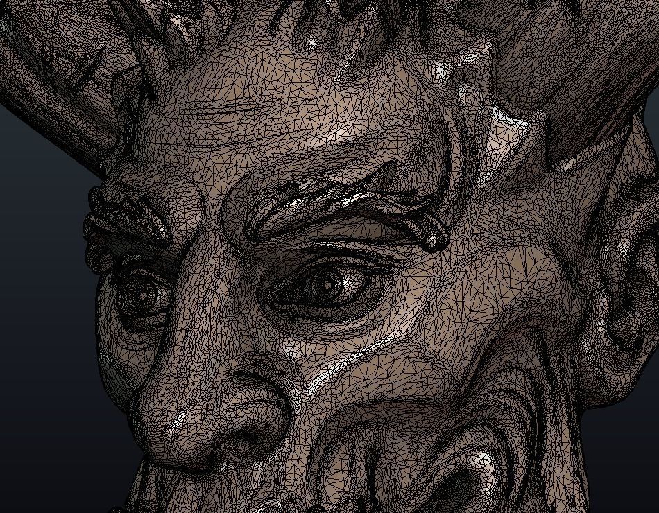 Demon Head 3D print model_16