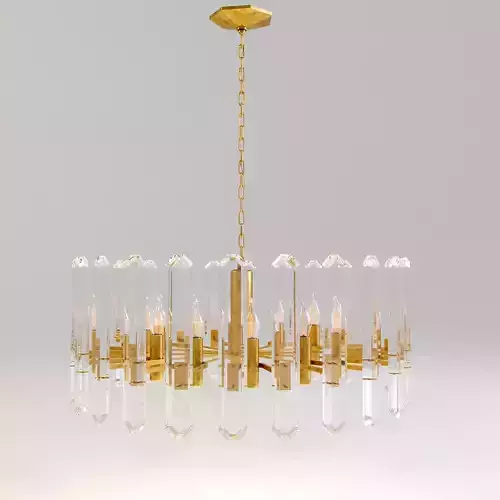 Bonnington Large Chandelier 3D model