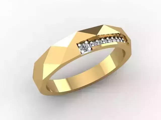 Ring couple 3D model