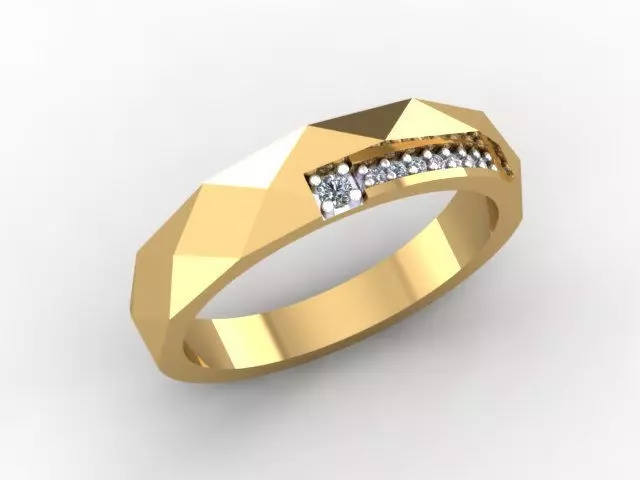 Ring couple 3D model_0