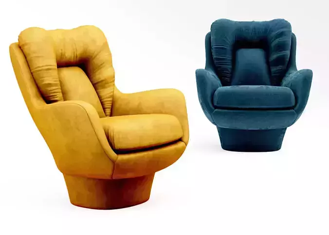 Signature Raymond armchair 3D model
