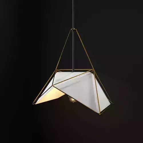 Wire framed Ceiling 3D model