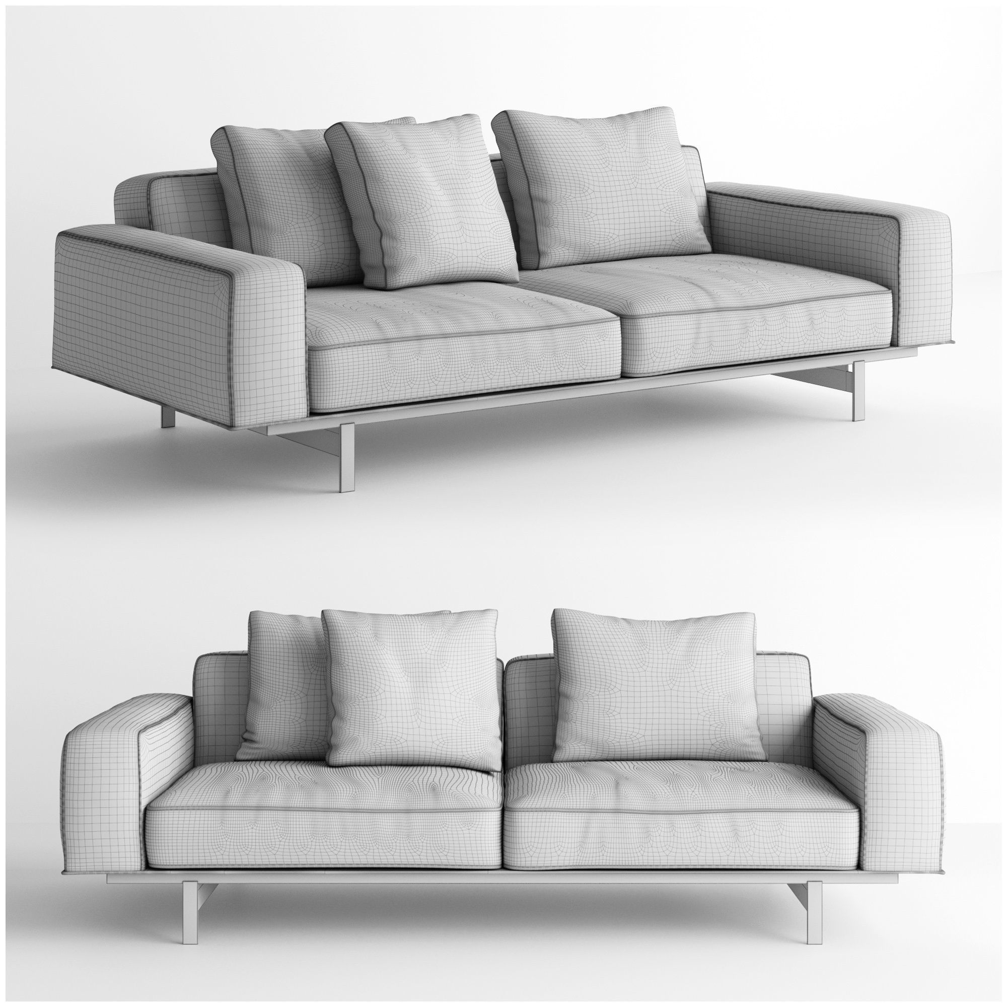Lema Yard Sofa Unit 02 3D model_1
