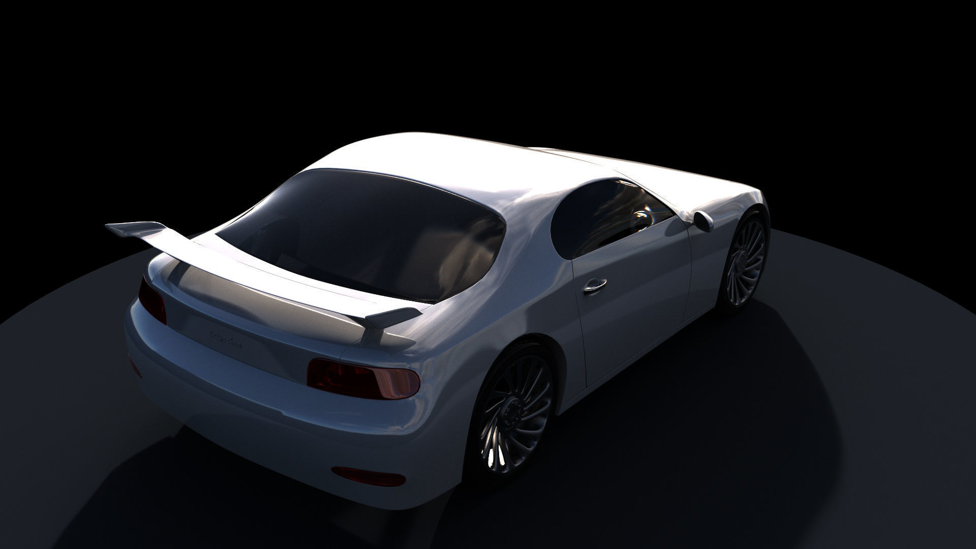 Racing Car 3D model_1