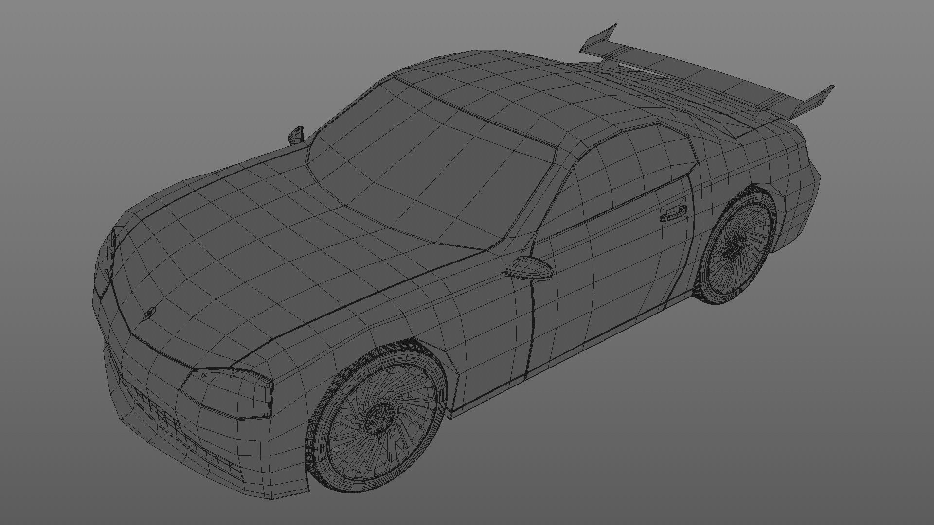 Racing Car 3D model_6