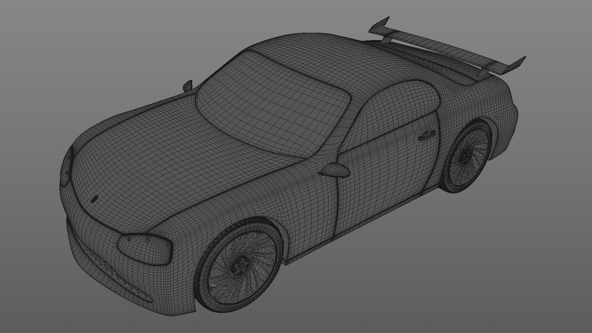 Racing Car 3D model_5