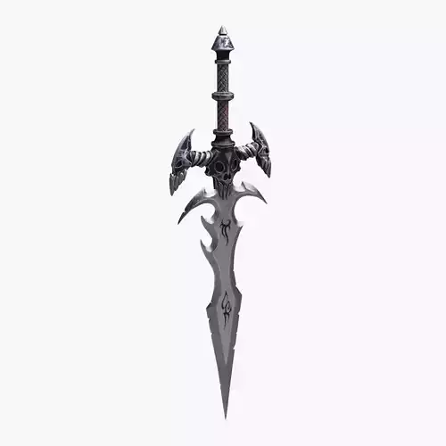 Ancient Battle Sword 3D model