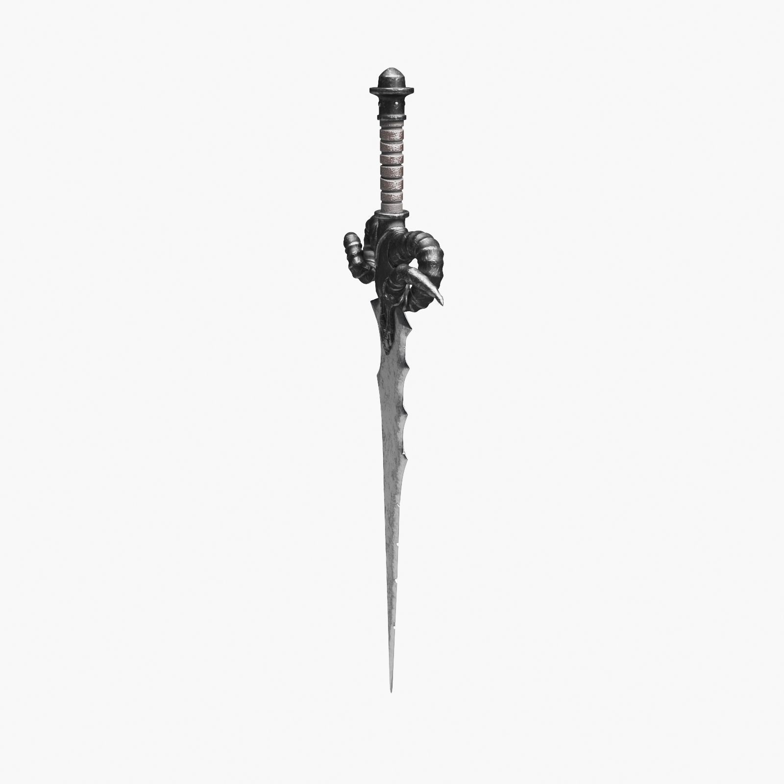 Ancient Battle Sword 3D model_14
