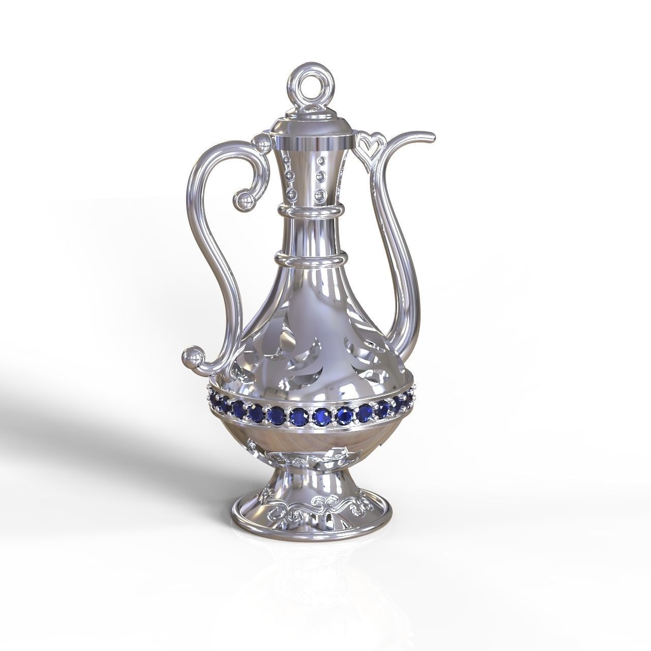 Jug pendant 3D print model_1