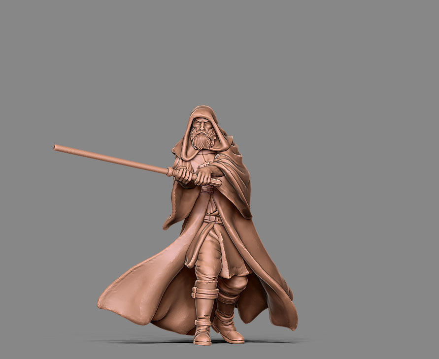 Old Master - 35mm scale 3D print model_2