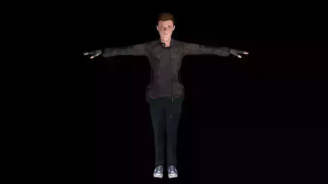3d character man