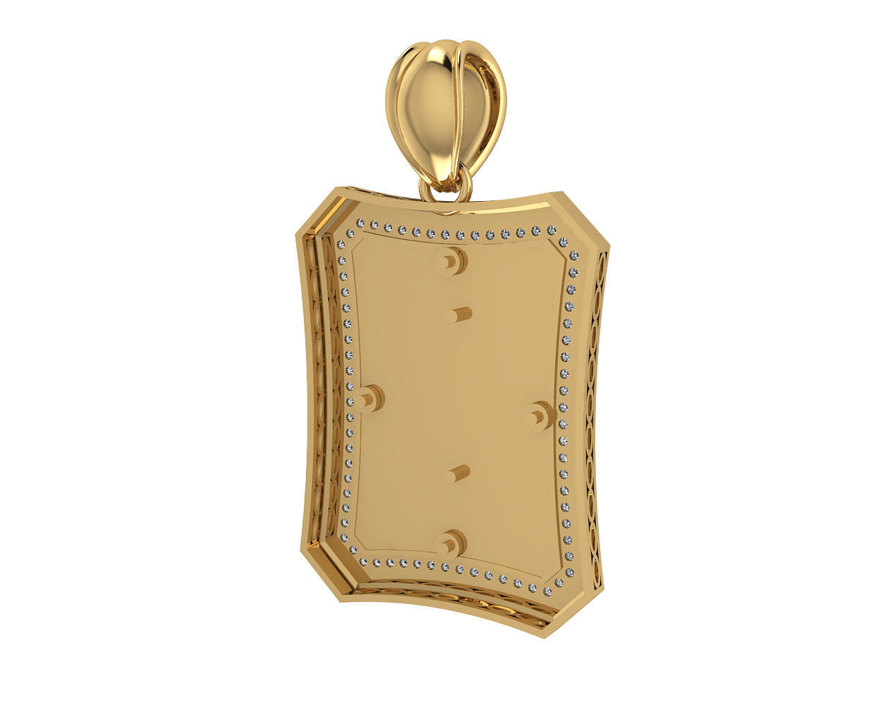 PENDANT DRAGON  3D print model_3