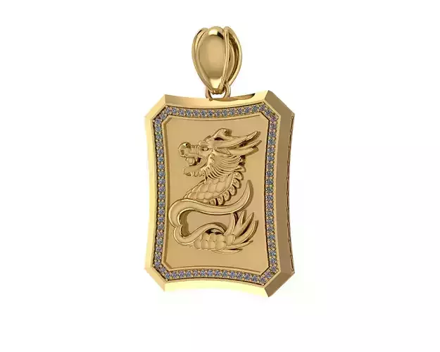 PENDANT DRAGON 