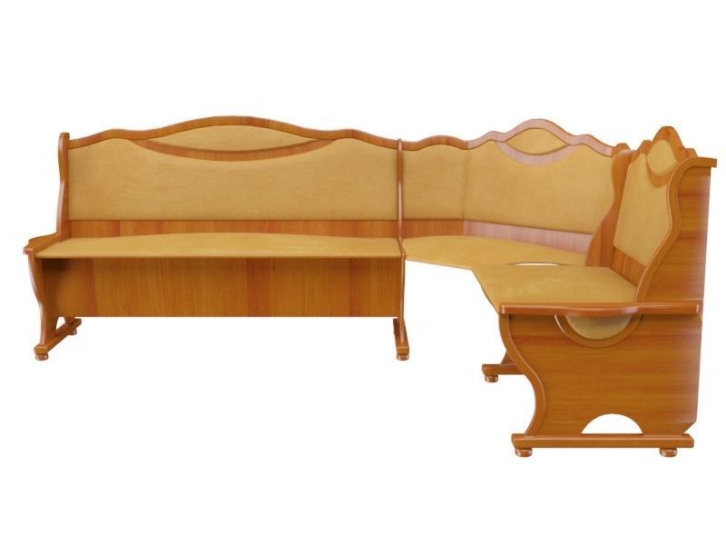 Kitchen corner 3D model_1