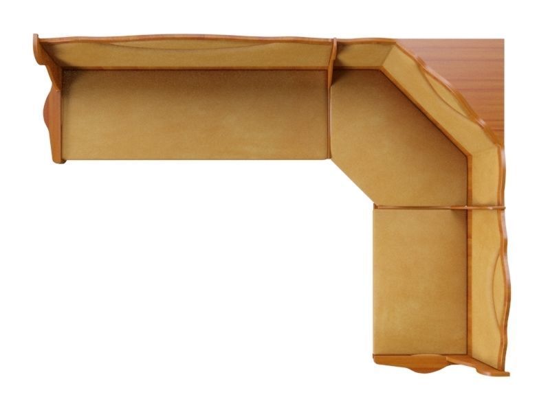 Kitchen corner 3D model_5