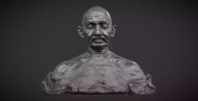 Gandhi by Ram Sutar