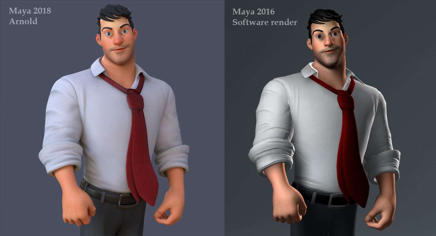 Corporate Man 3D model_18
