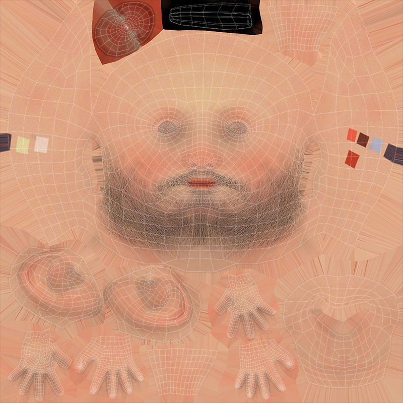 Corporate Man 3D model_24