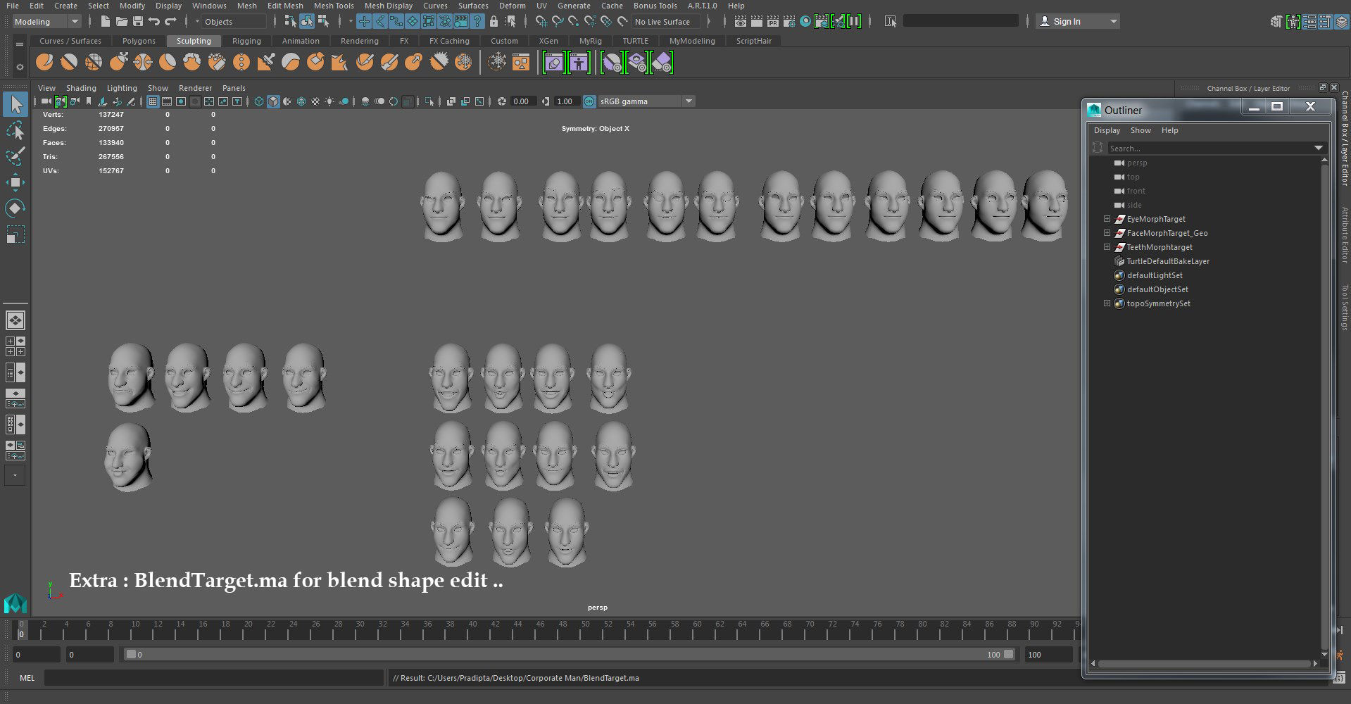 Corporate Man 3D model_30