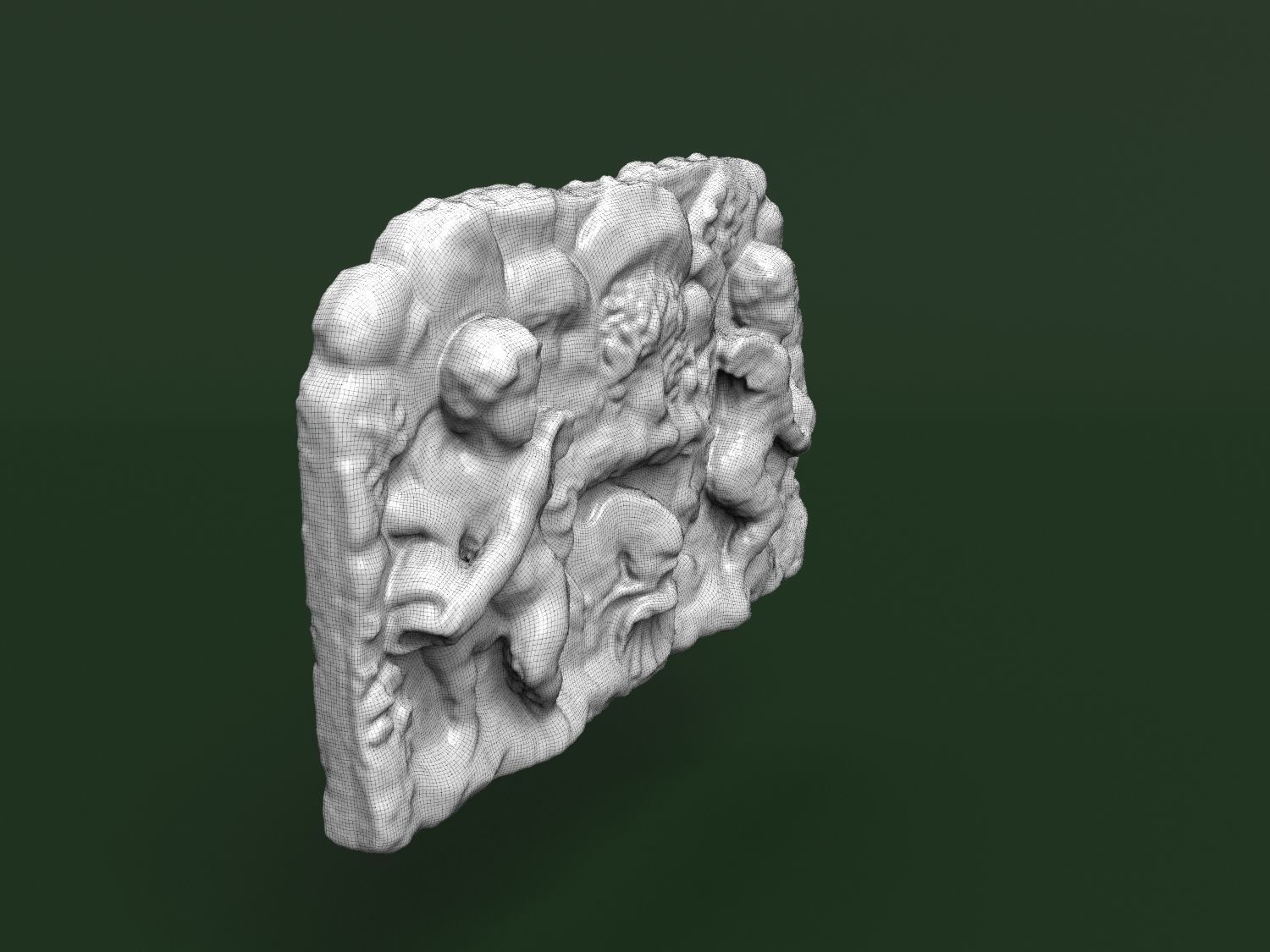 Fountain 3d scan Crimea Vorontsov Palace 3D model_36