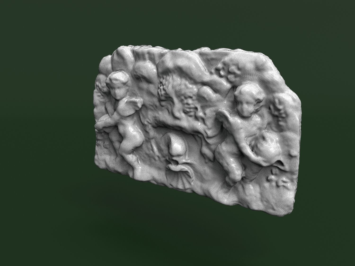 Fountain 3d scan Crimea Vorontsov Palace 3D model_25