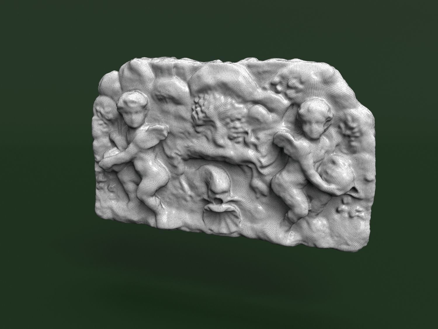 Fountain 3d scan Crimea Vorontsov Palace 3D model_22