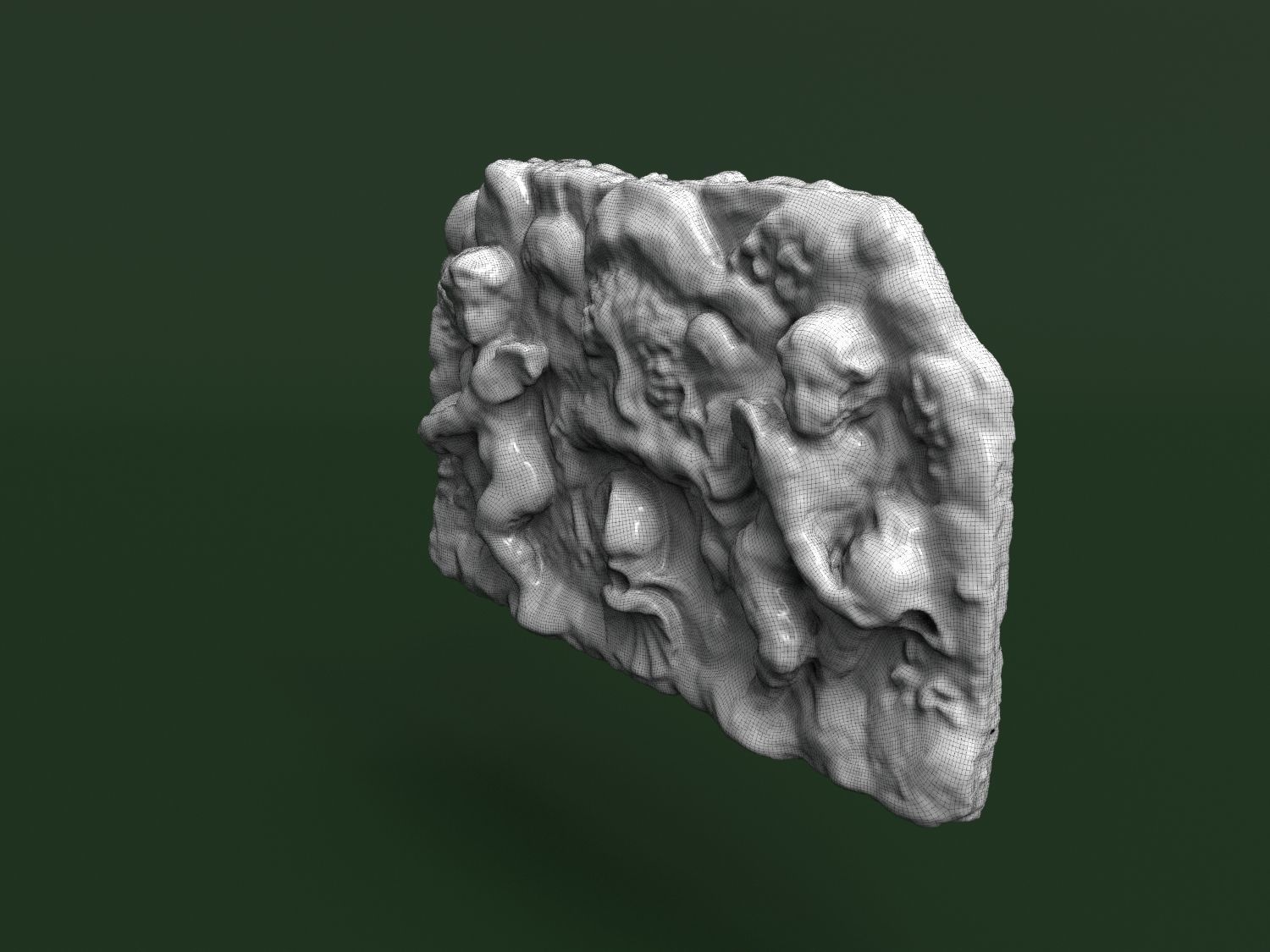 Fountain 3d scan Crimea Vorontsov Palace 3D model_26