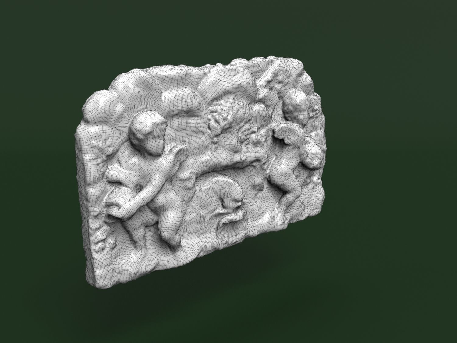 Fountain 3d scan Crimea Vorontsov Palace 3D model_37