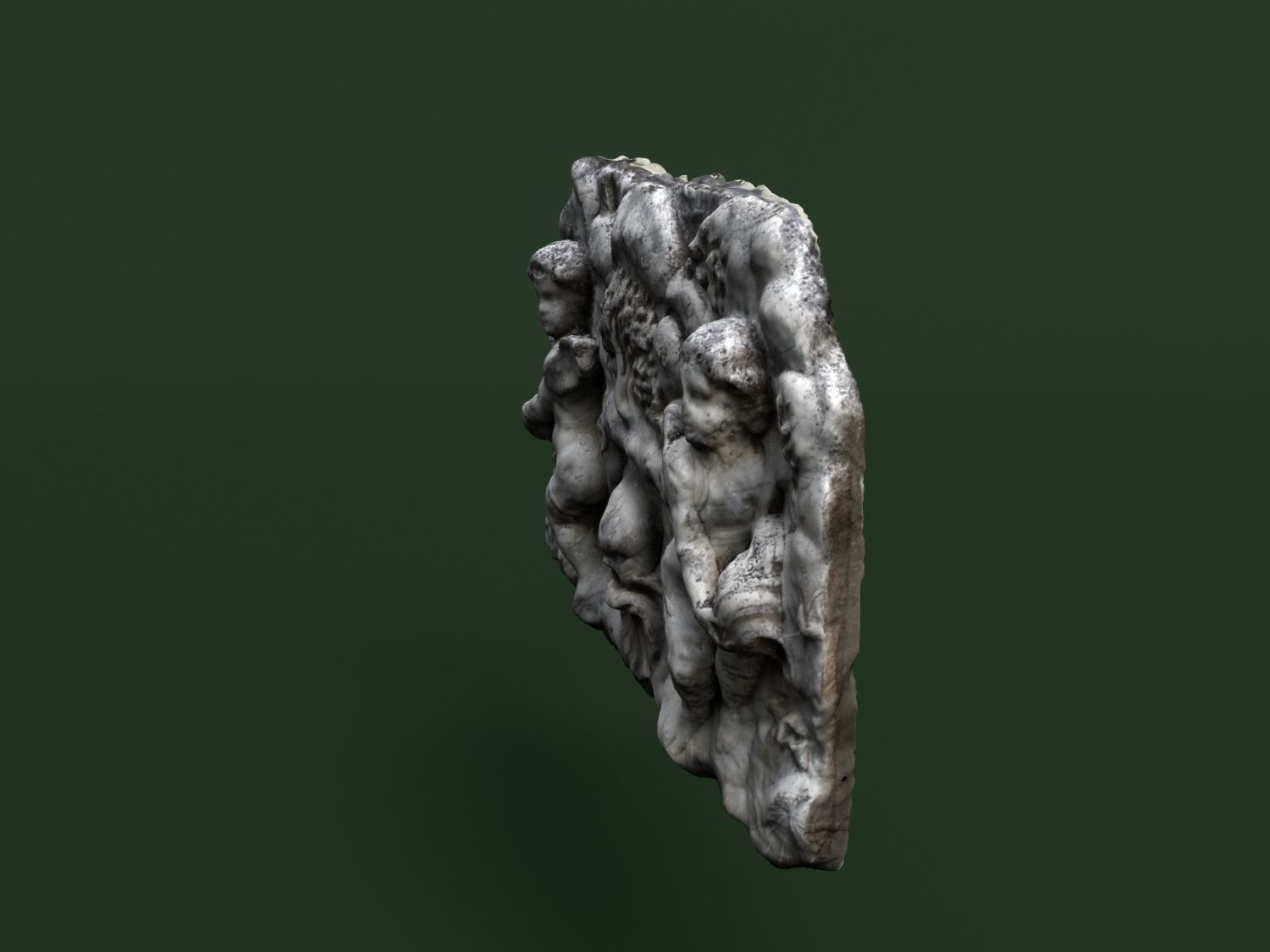 Fountain 3d scan Crimea Vorontsov Palace 3D model_6
