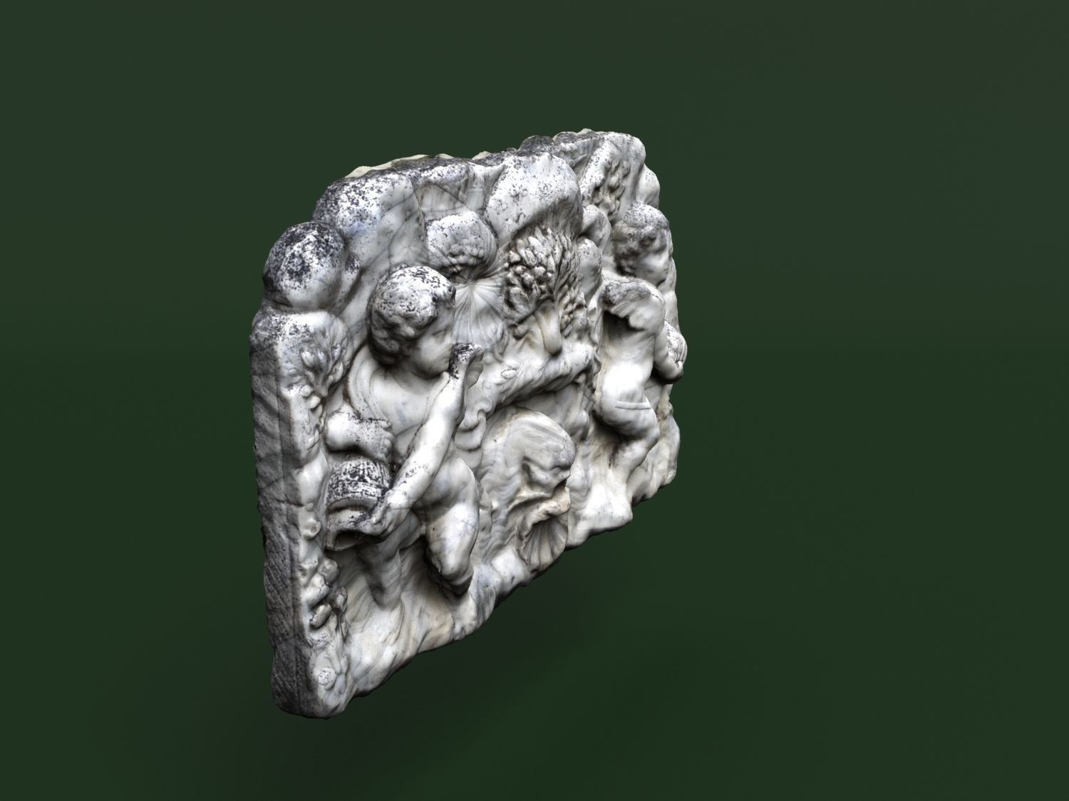 Fountain 3d scan Crimea Vorontsov Palace 3D model_15