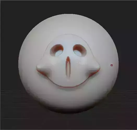 Zbrush Funny ghost brushes 3D model