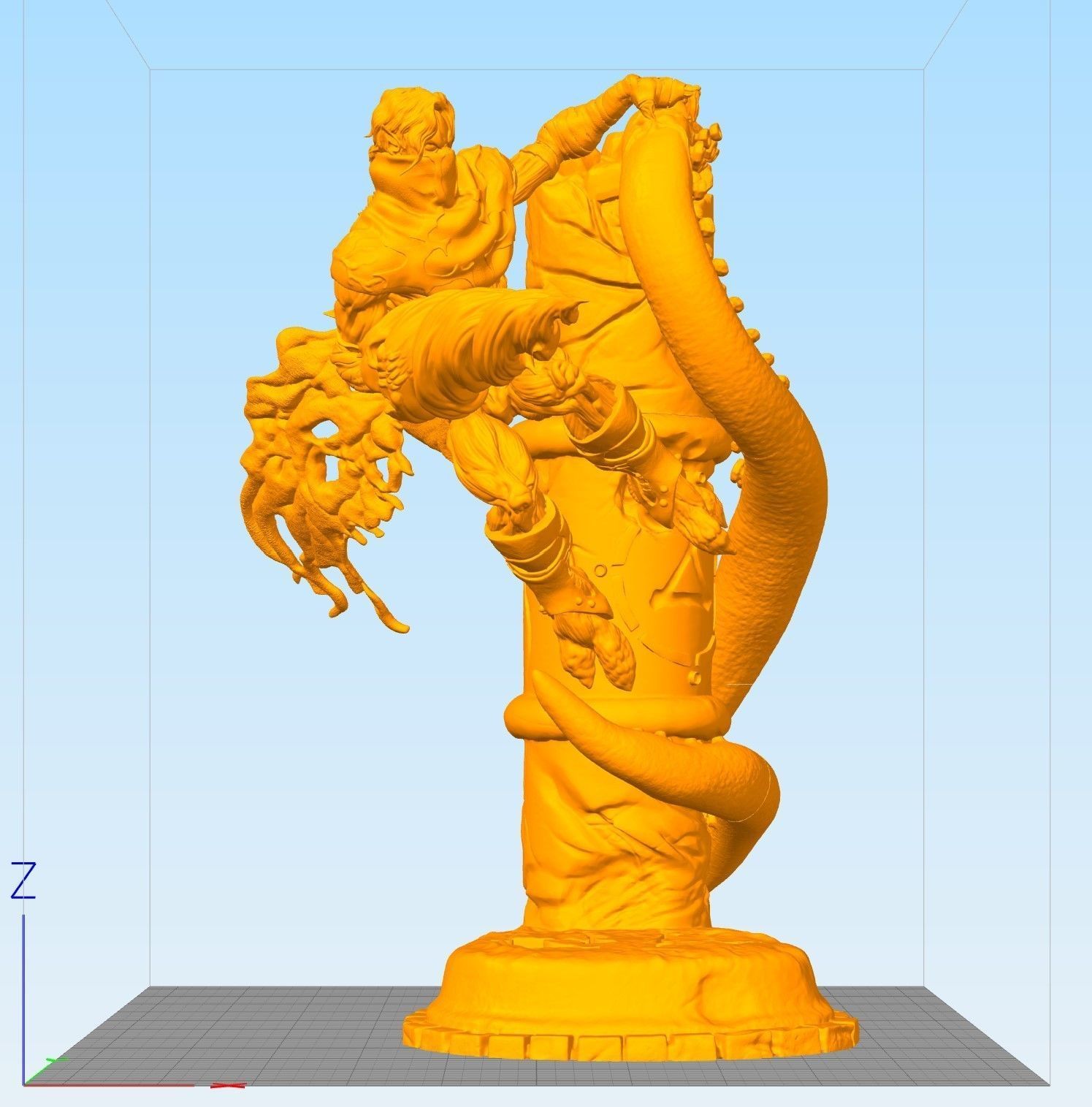 Raziel Redeemer and Destroyer 3D print model_15