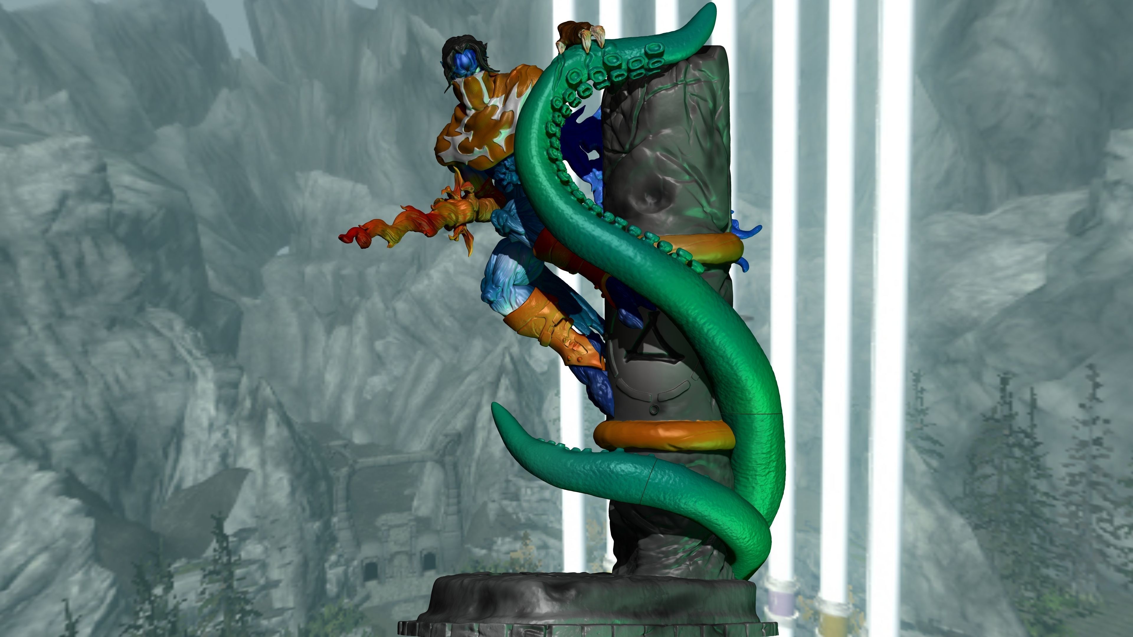 Raziel Redeemer and Destroyer 3D print model_1