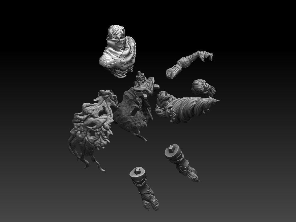 Raziel Redeemer and Destroyer 3D print model_13