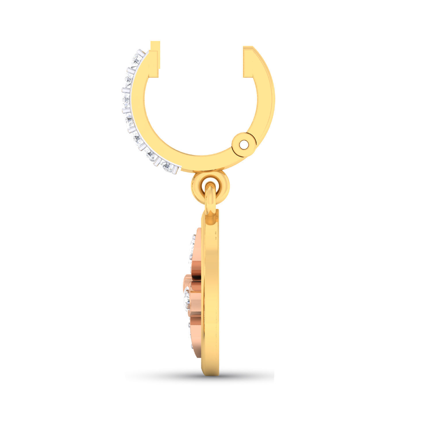 Women pendant-earrings set 3dm mgx render detail 3D print model 3D print model_3