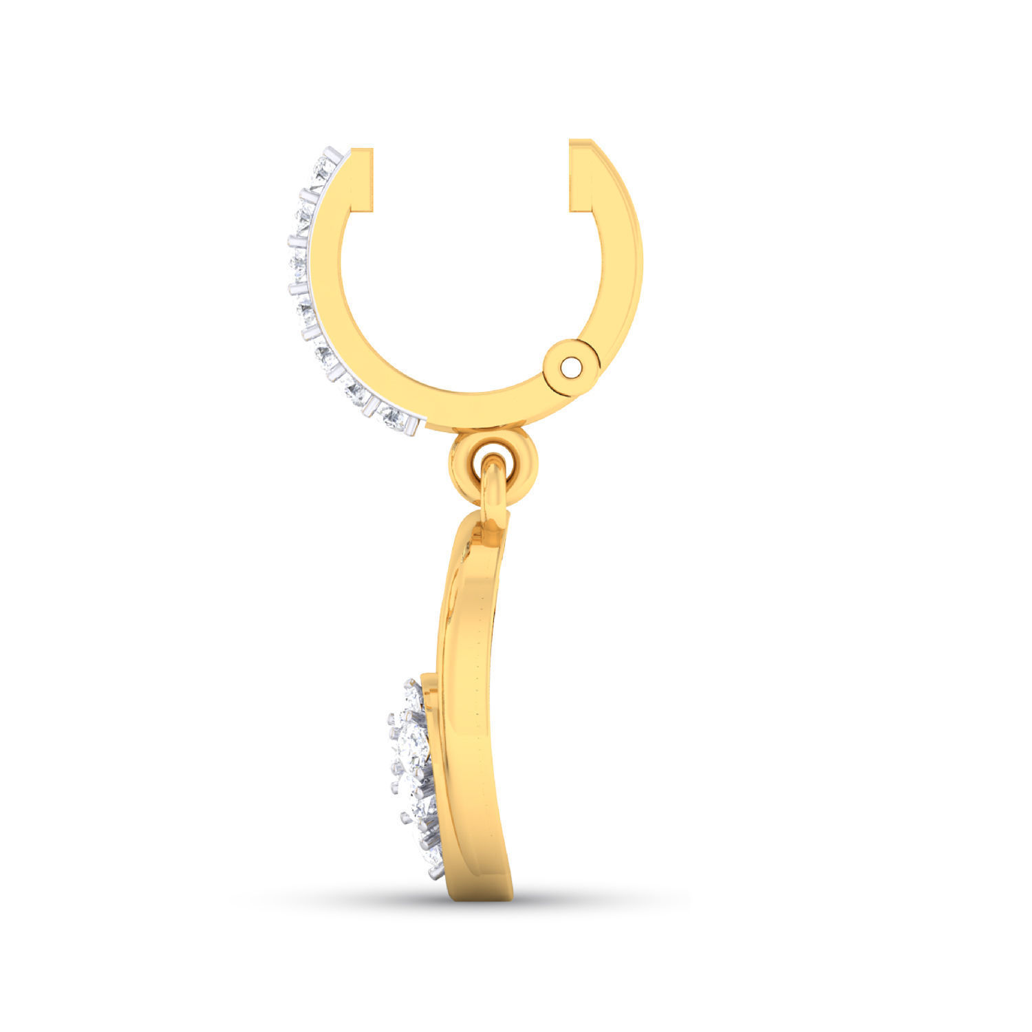 Women pendant-earrings set 3dm mgx render detail 3D print model 3D print model_3