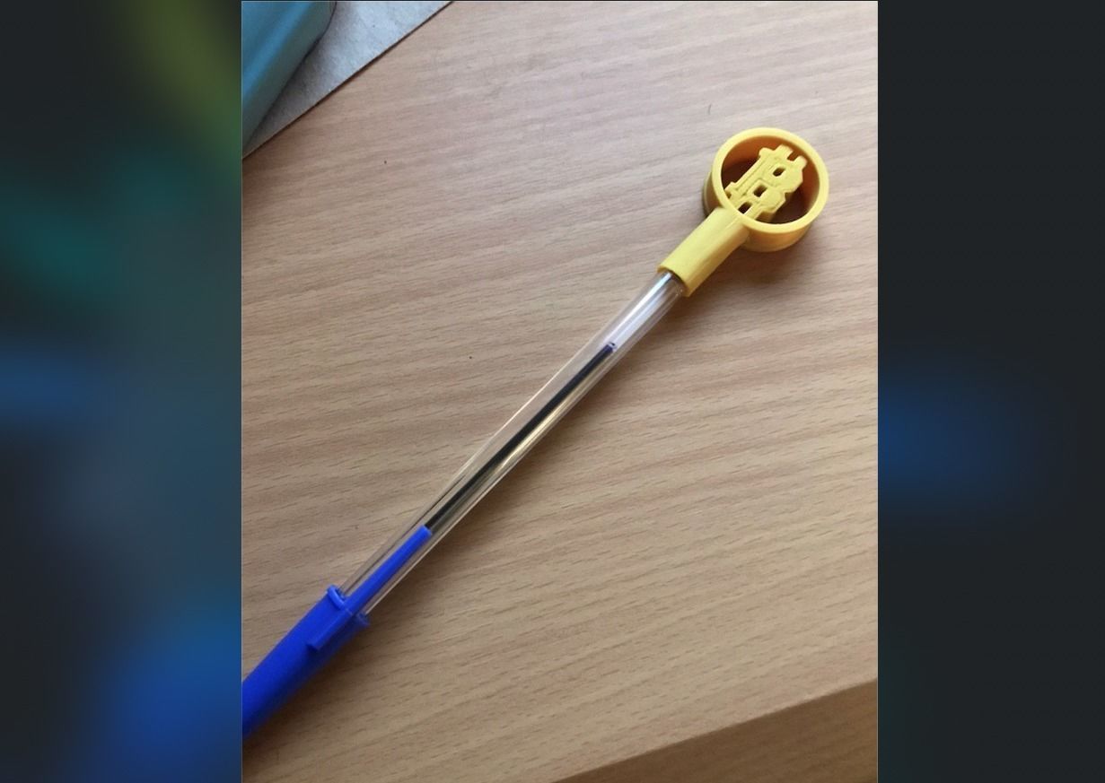 Bitcoin Standard Bearer Staff Pen Thingy
