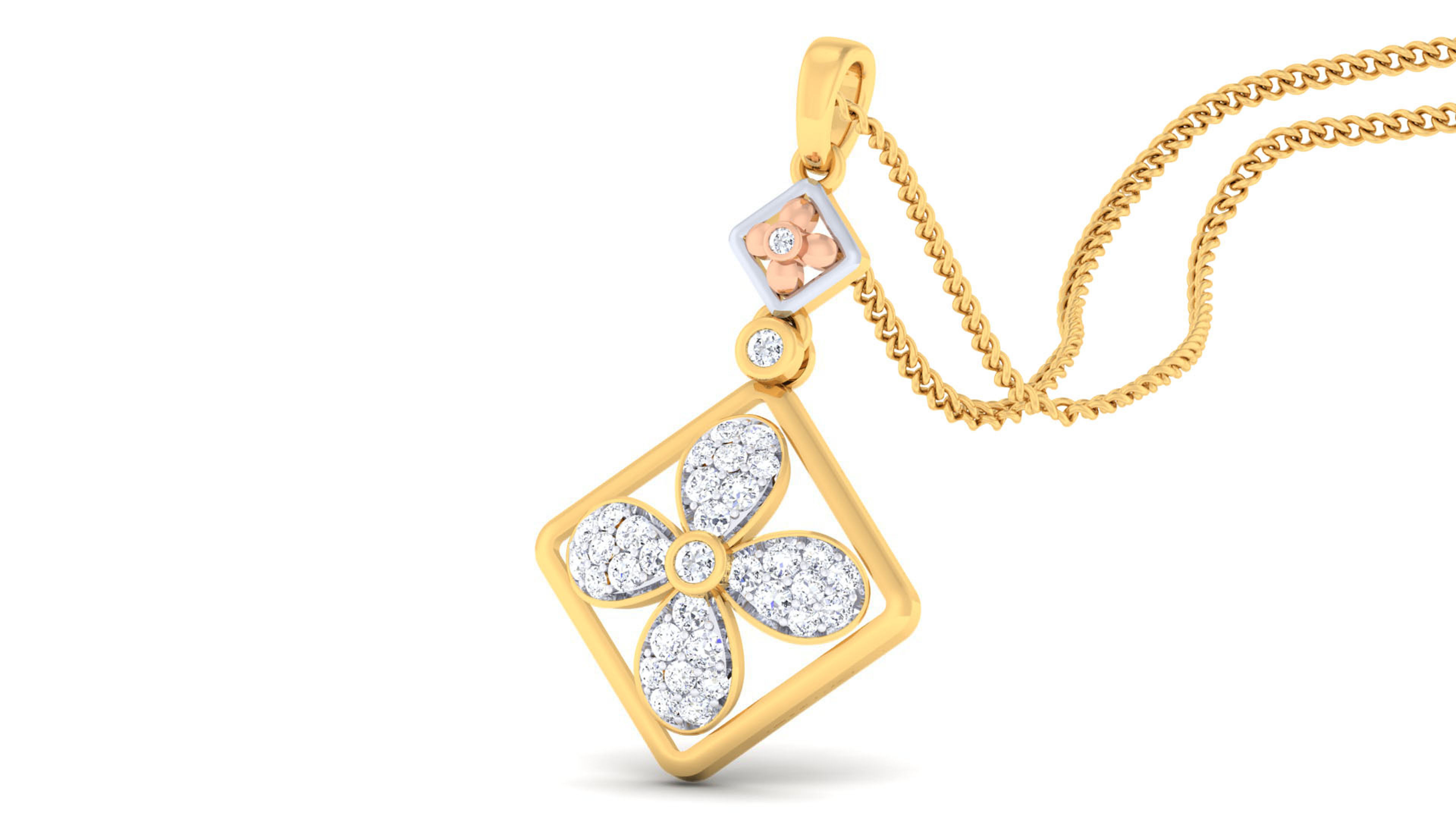 Women pendant-earrings set 3dm mgx render detail 3D print model 3D print model_1