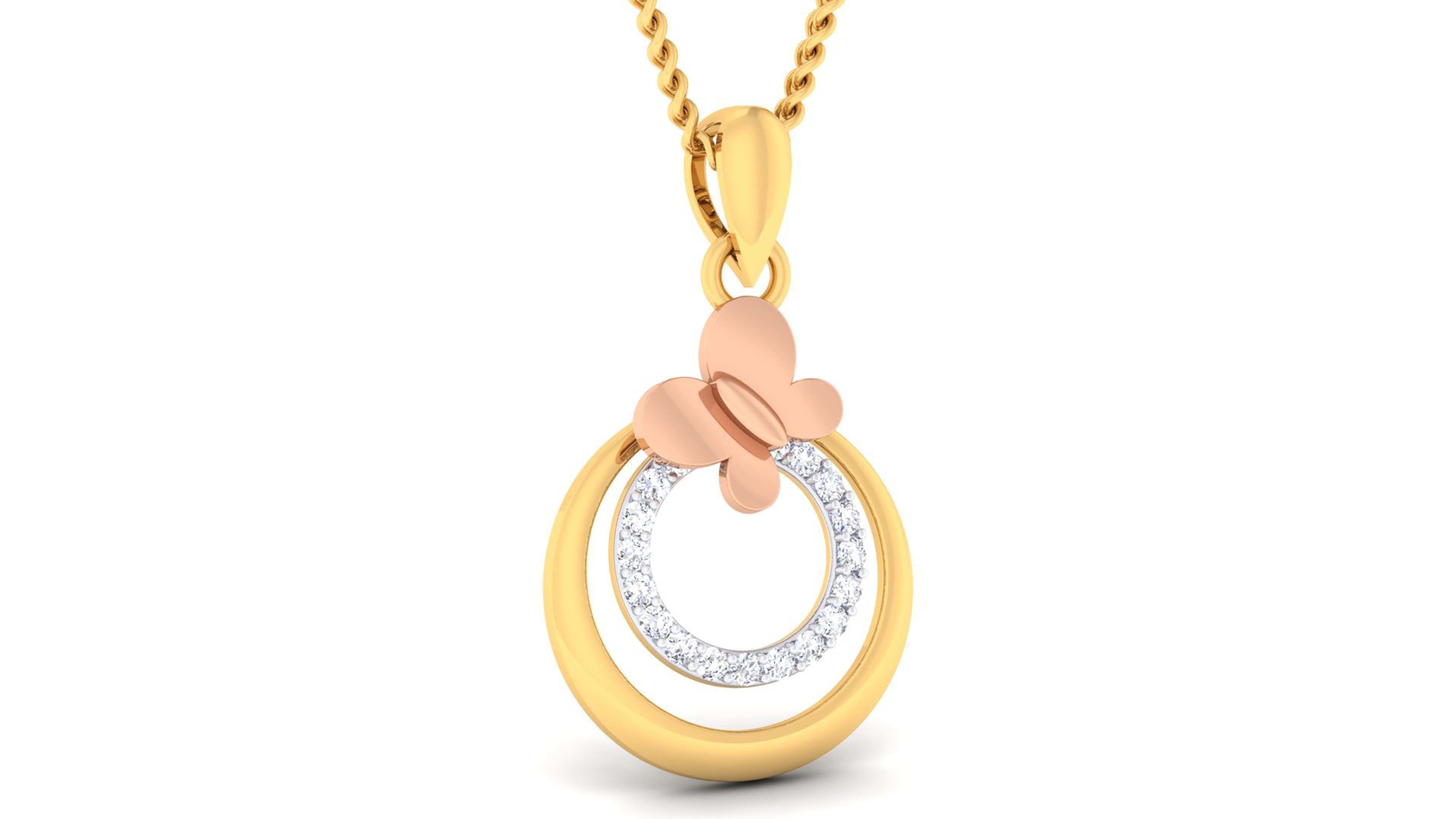 Women pendant-earrings set 3dm mgx render detail 3D print model 3D print model_6