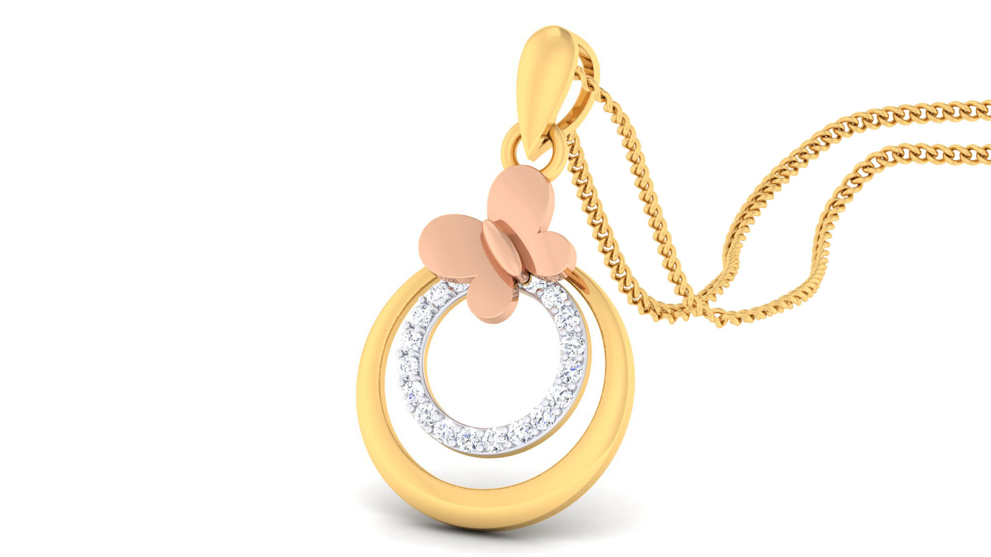 Women pendant-earrings set 3dm mgx render detail 3D print model 3D print model_1