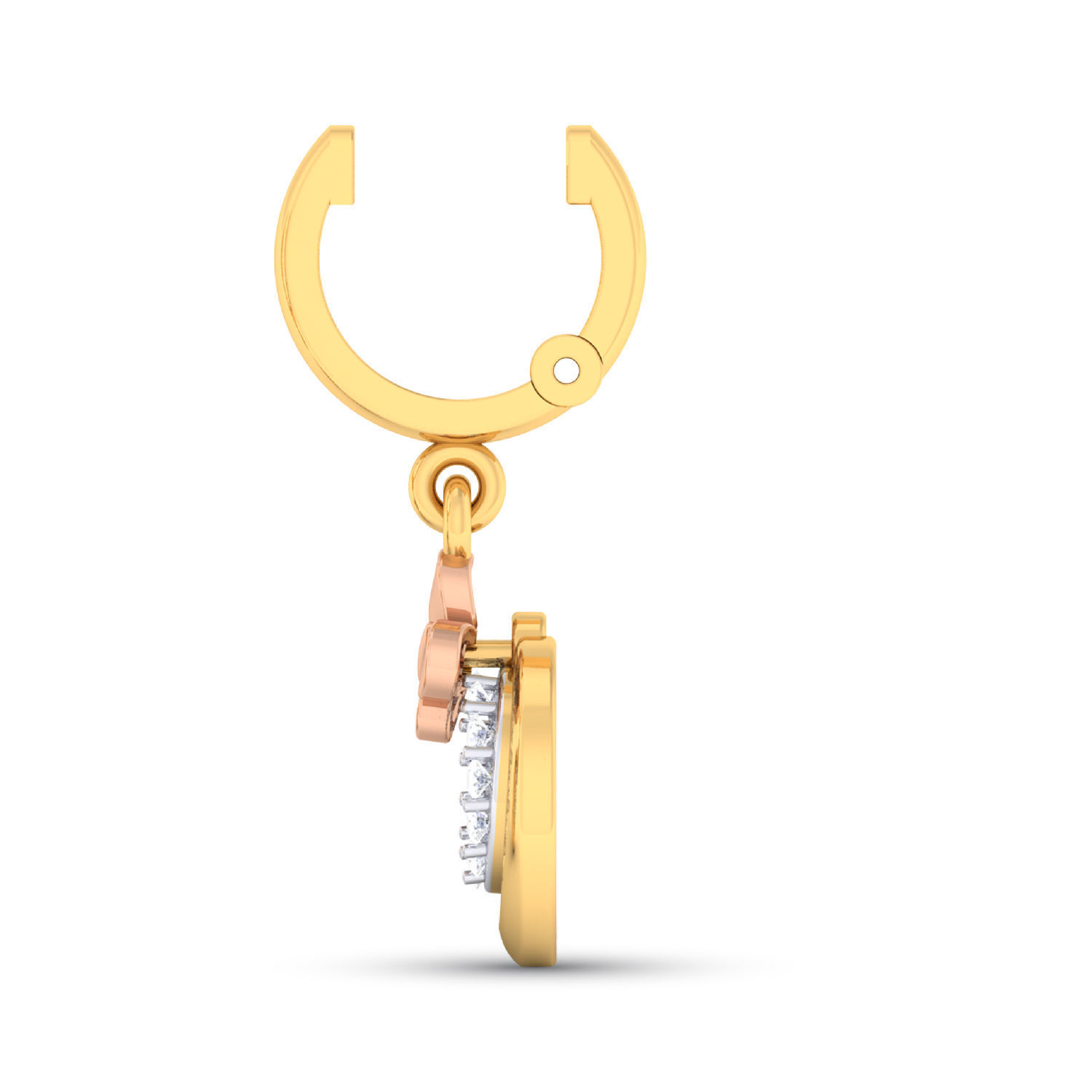 Women pendant-earrings set 3dm mgx render detail 3D print model 3D print model_4