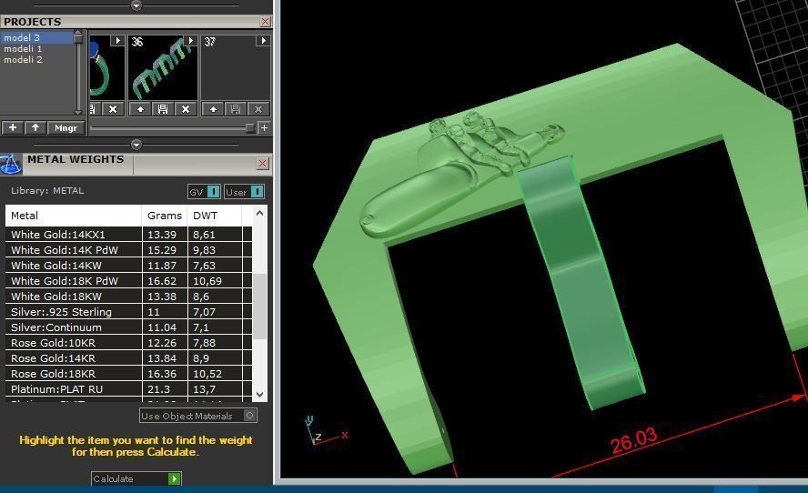 submarine and torpedoes 3D print model_4