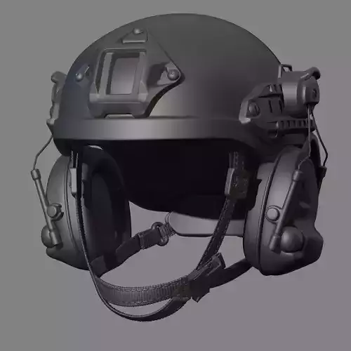 Military Helmet 3D model