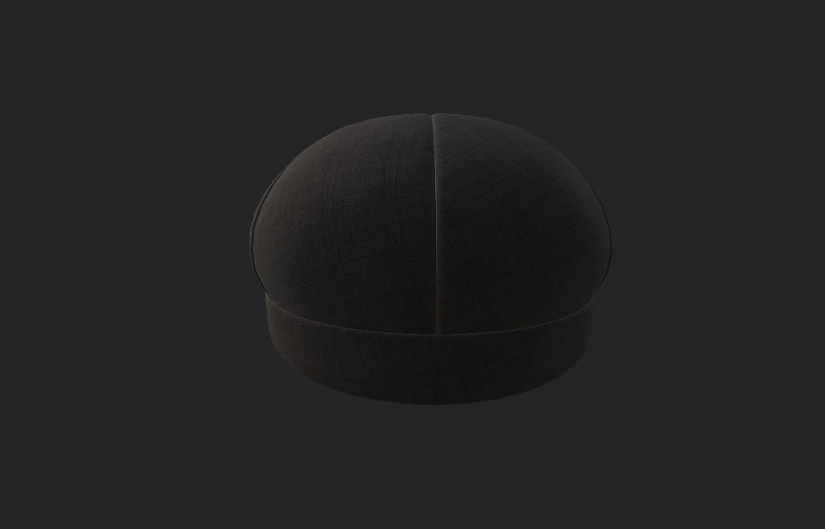 Gatsby Cap 3D model_14