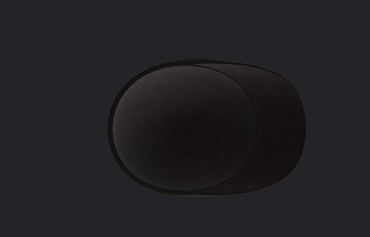 Gatsby Cap 3D model_12